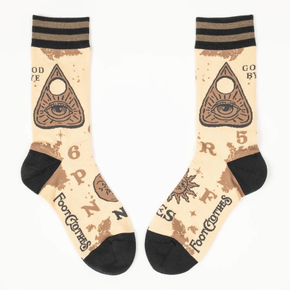Foot Clothes Ouija witch Halloween goth Socks